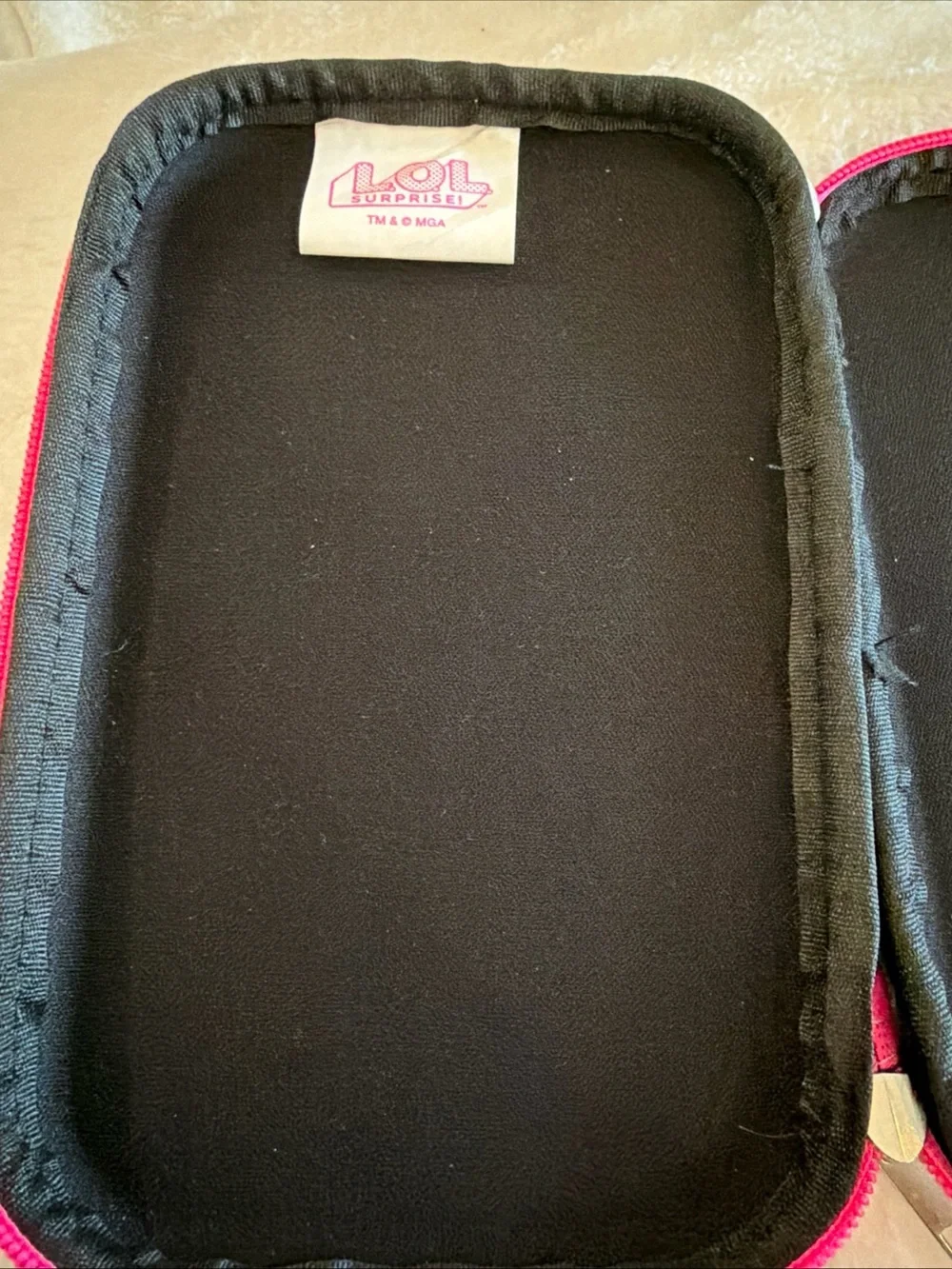 L.O.L. Surprise! Black Bag with Pink Trim and Colorful Doll Graphics